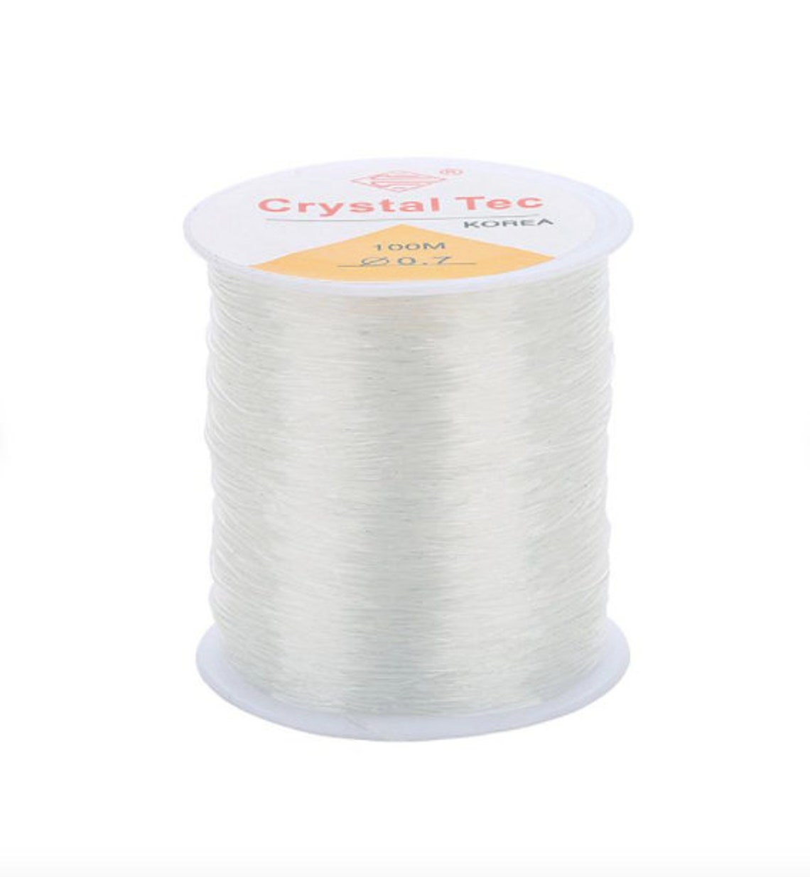 100M Elastic Round Strong Beading Clear Crystal Stretchy Etsy