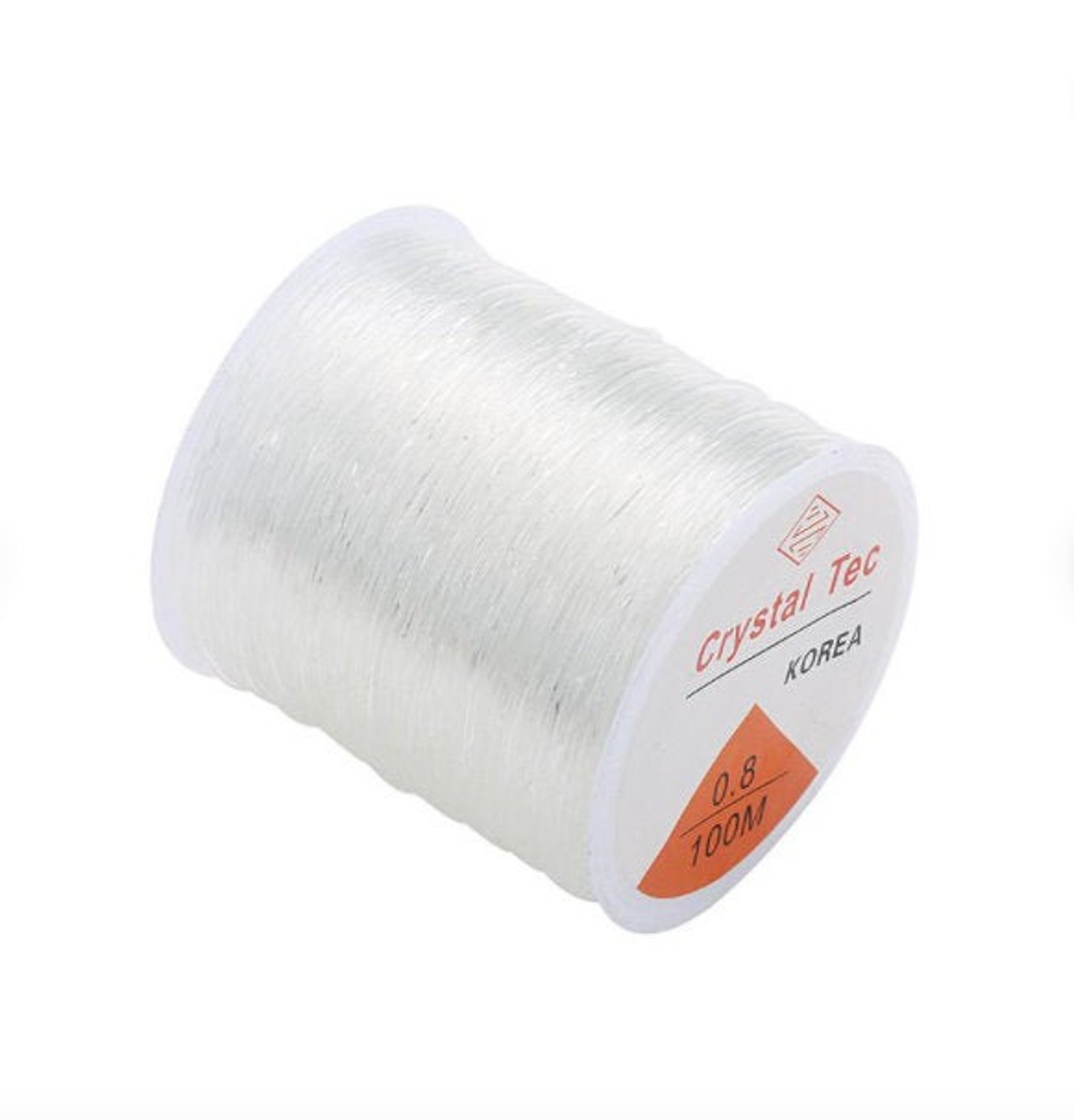 100M Elastic Round Strong Beading Clear Crystal Stretchy Etsy