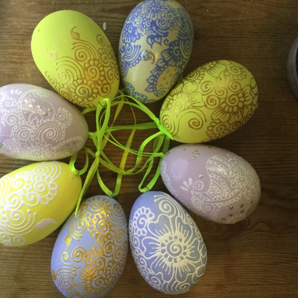 Ceramic Easter Eggs Etsy