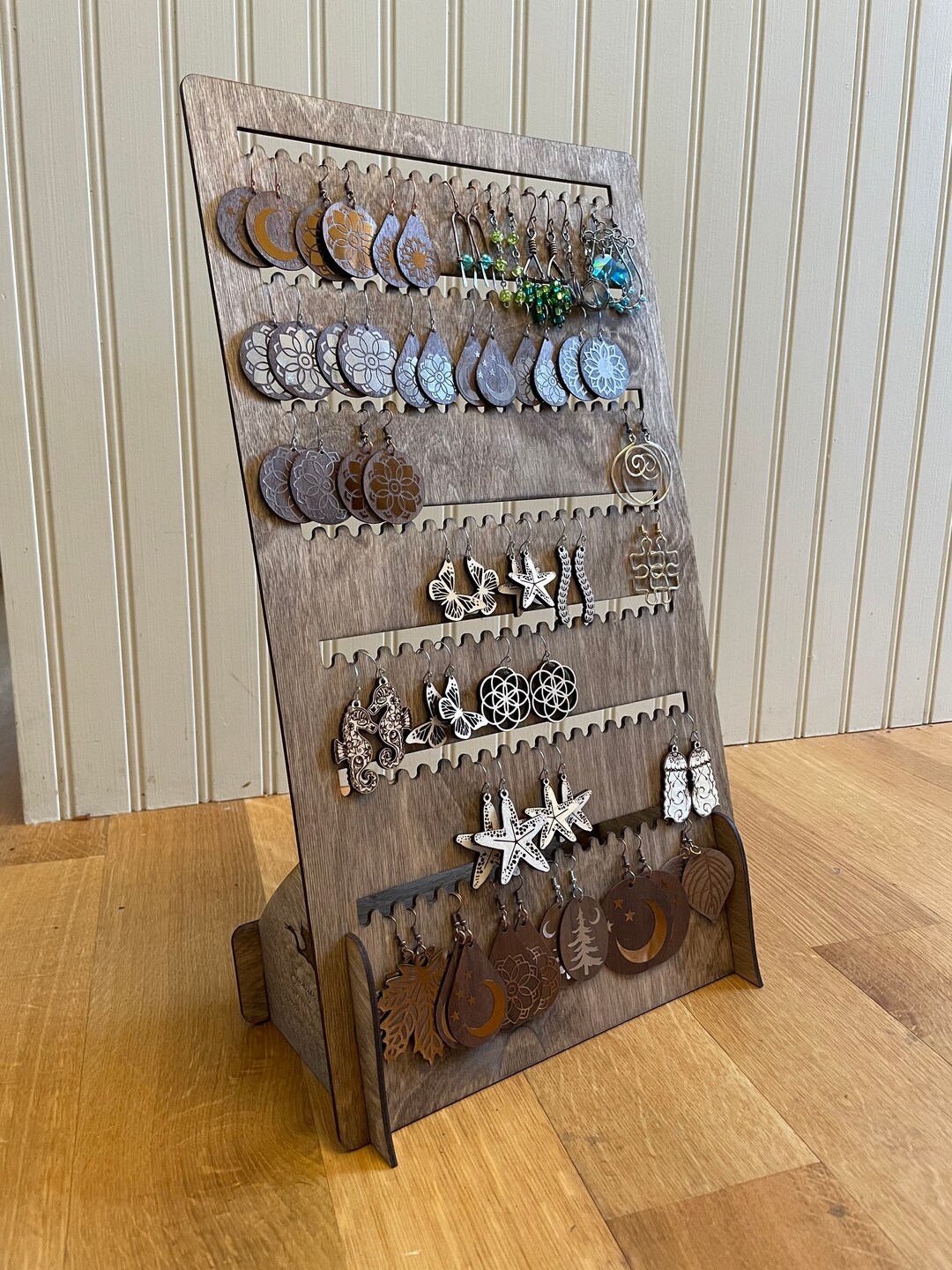 Large earring display stands deals