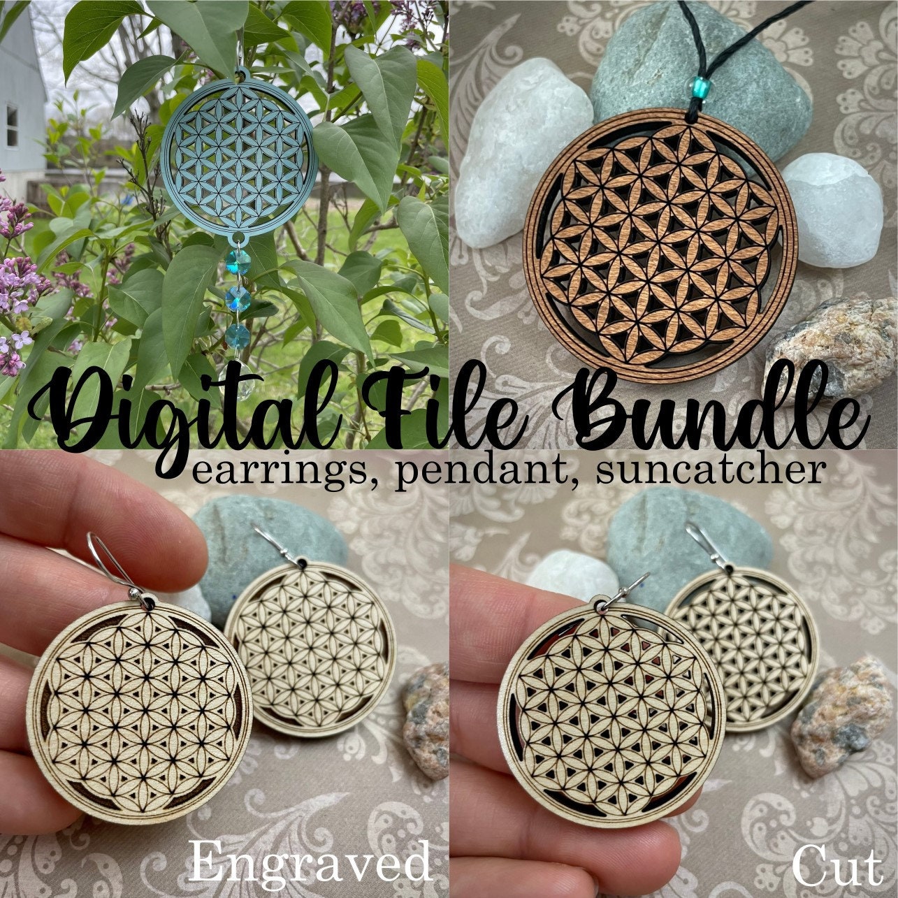 Free Free 165 Flower Of Life Mandala Svg SVG PNG EPS DXF File