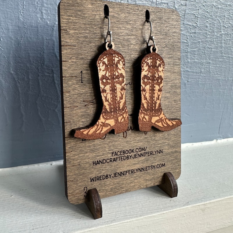 BOOTS EARINGS