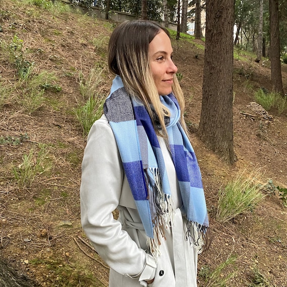 Sciarpa Donna Morbida Collo Lungo Grande Avvolgente Scialle - Foto 9