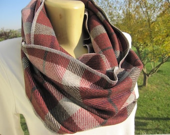 Tartan Plaid oneindigheidssjaal-kasjmier flanel heren-dames sjaals bordeaux roze marine grijs mosterd rood zwart