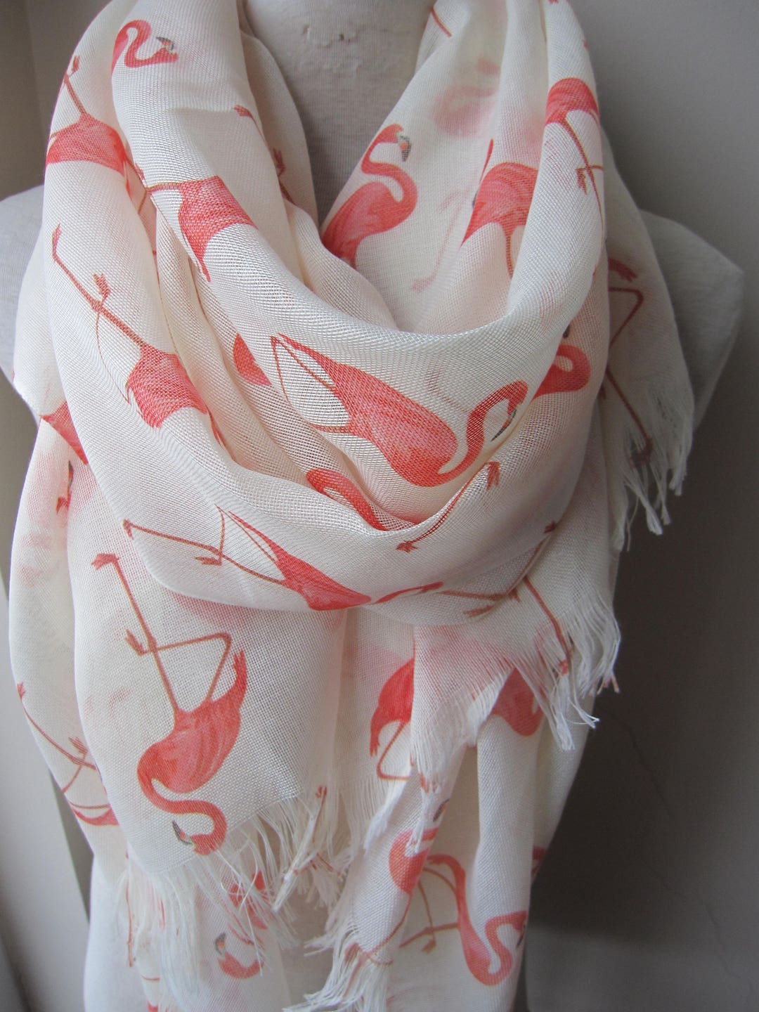 Dawson Street Flamingo Scarf main image 1