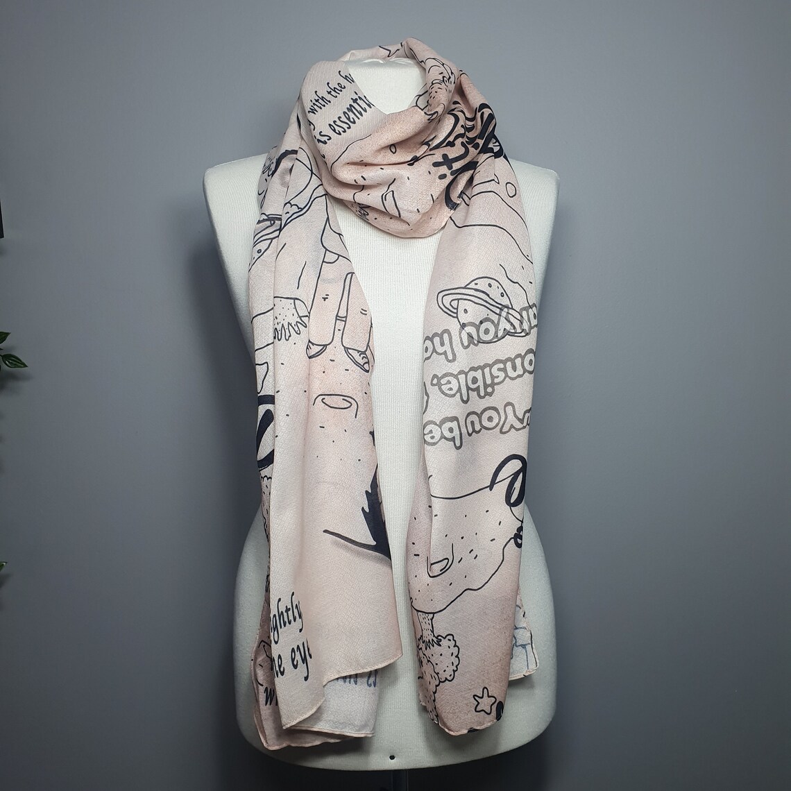 The Little Prince book Scarf Literary Book Lover gift for Etsy