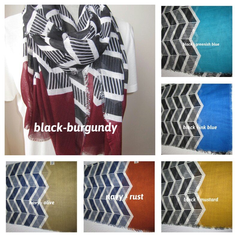 Scarf Wrap Shawl Hijab 2020 Winter Fashion Russet Orange Etsy