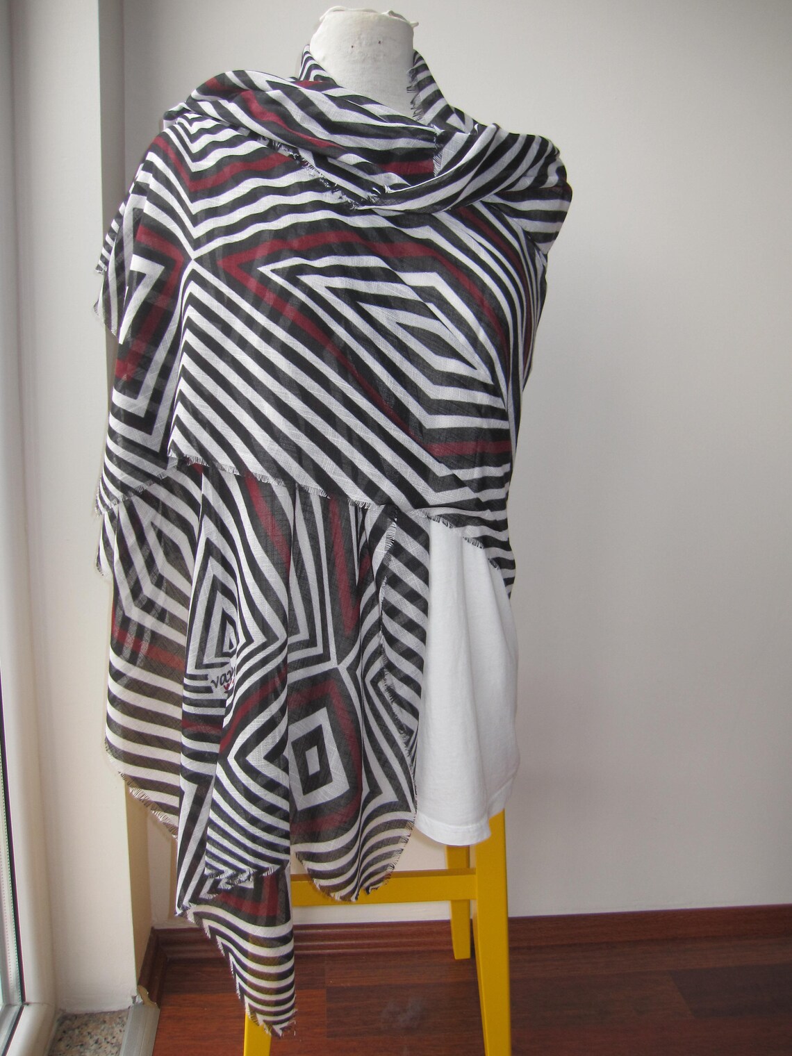 Chevron Stripe Scarf 2022 2023 Fall Winter Fashion Color Etsy UK