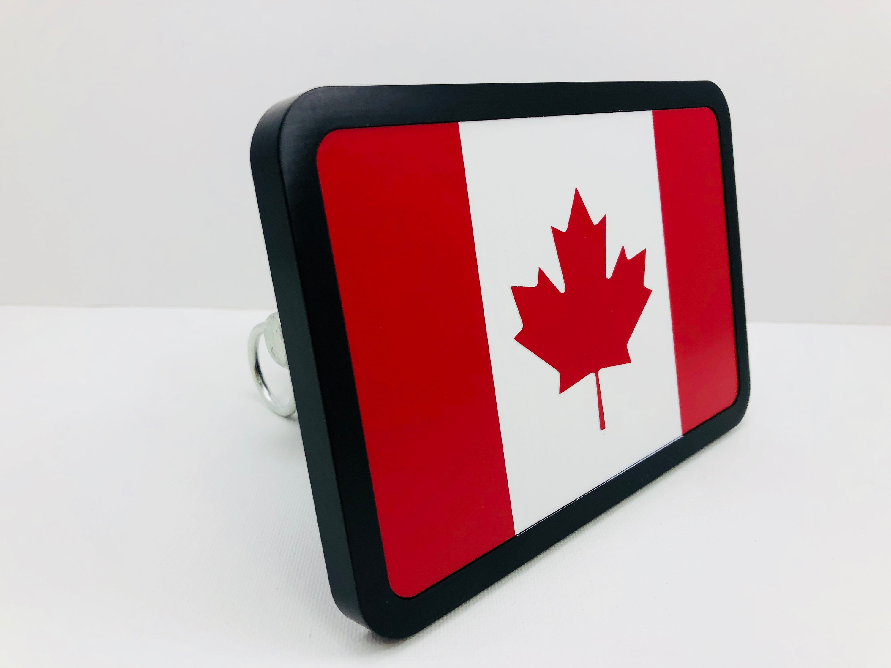 CANADIAN FLAG Laser Engraved Aluminum Trailer Tow Hitch Cover Etsy UK
