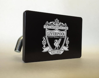 LIVERPOOL FC Billet Aluminum Trailer Tow Hitch Cover S.U.V. Truck R.V. Black