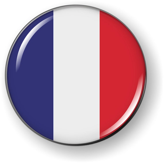 Adesivi Francia Adesivo Bandiera Francia Resinati 3D Resinato