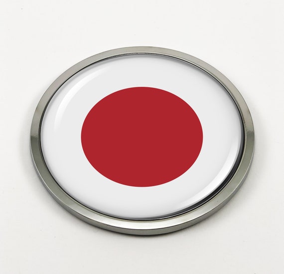 DRAPEAU du Japon voiture emblème badge autocollant sticker ...