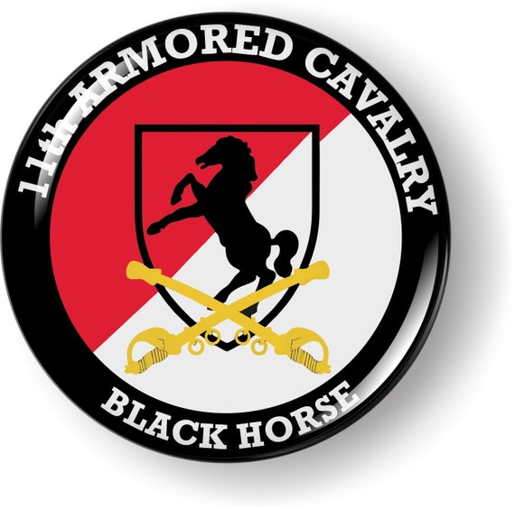 thumbnail image 2 of 4th Cavalry Regiment Vinyl Sticker - 5 Inch Waterproof Decal For Laptop & Car 2 of 13
