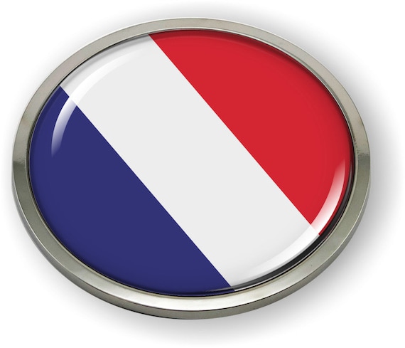 Adesivi Francia Adesivo Bandiera Francia Resinati 3D Resinato - Foto 6