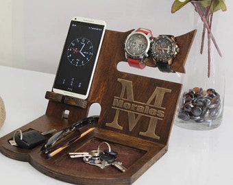 Husband Gift Mens Docking Station Wife To For Anniversary Birthday Boyfriend Personalized