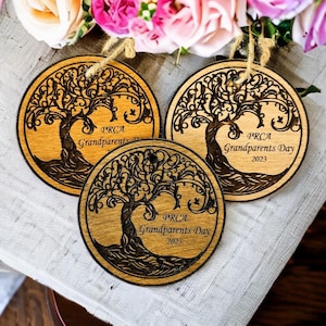 Custom Logo Ornament – Personalized Laser Cut Wood Christmas Tag, Bulk Wholesale Favor Keepsake, Fast US Shipping