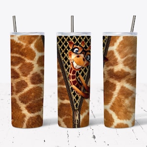 Giraffe Stainless Steel Tumbler