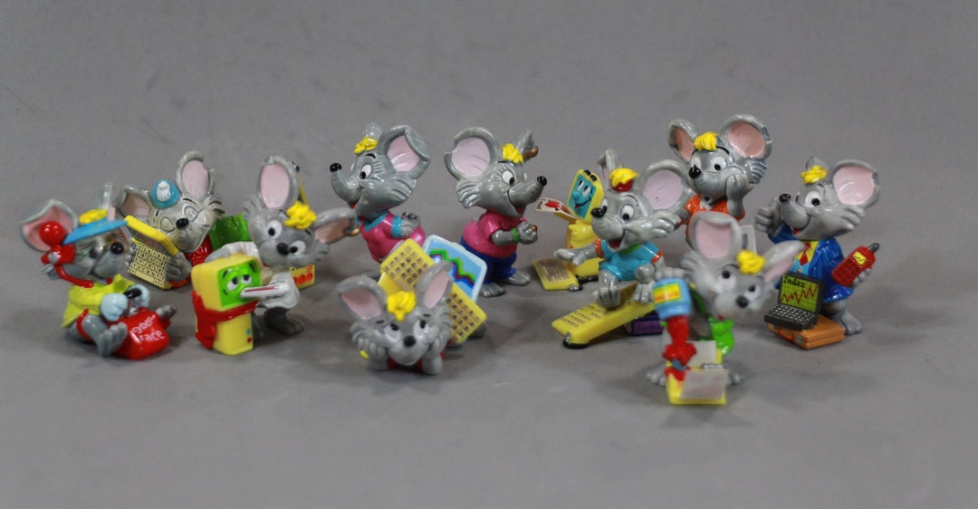 Computer Mice Set, Computer Mice Kinder Toys, Computer Mice Kinder Egg ...