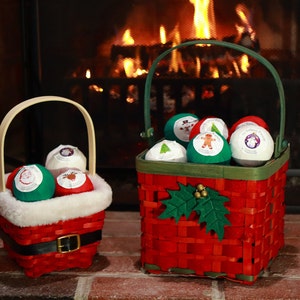 Palla a sorpresa di Natale con giocattolo Kinder Egg, palla a sorpresa rossa, palla a sorpresa verde, palla a sorpresa bianca, bomboniera, regalo di Natale
