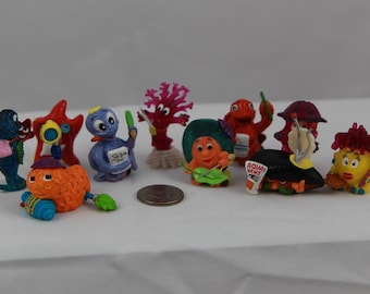 Kinder Egg Aqualand, Aqualand Kinder Egg Set, Kinder Egg Collectible Set, Kinder Egg Underwater City, Kinder Egg Stocking Stuffer, Cake Top