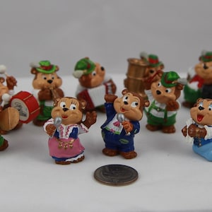 Kinder Egg Top Ten Teddies, Kinder Egg Teddy Band, Kinder Egg Teddy Singers, Kinder Egg Collectibles, Kinder Egg Teddy Figurines, Cake Tops