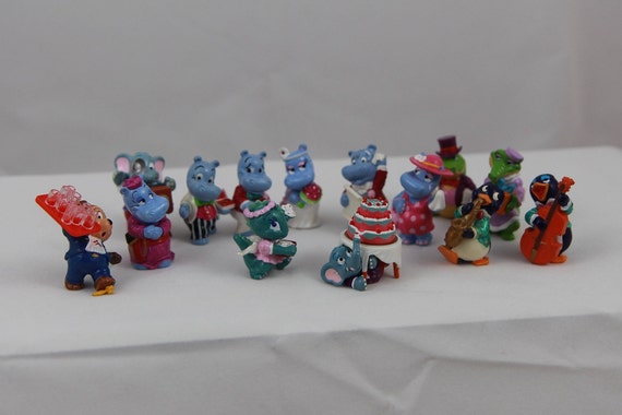 Happy Hippo Kinder Egg Wedding Wedding Figurines Hippo Etsy