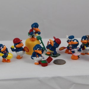Kinder Egg Tennis Birds, Kinder Egg die Bingo-Birds, Kinder Egg Tennis Club Tournament, Kinder Egg Tennis Collectible Set