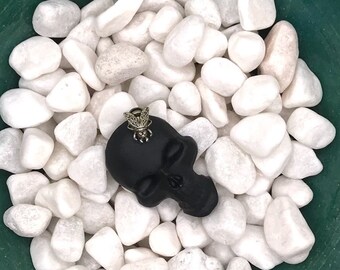 Bee Skull, Neodymium Magnet, Handmade Fridge Jewelry