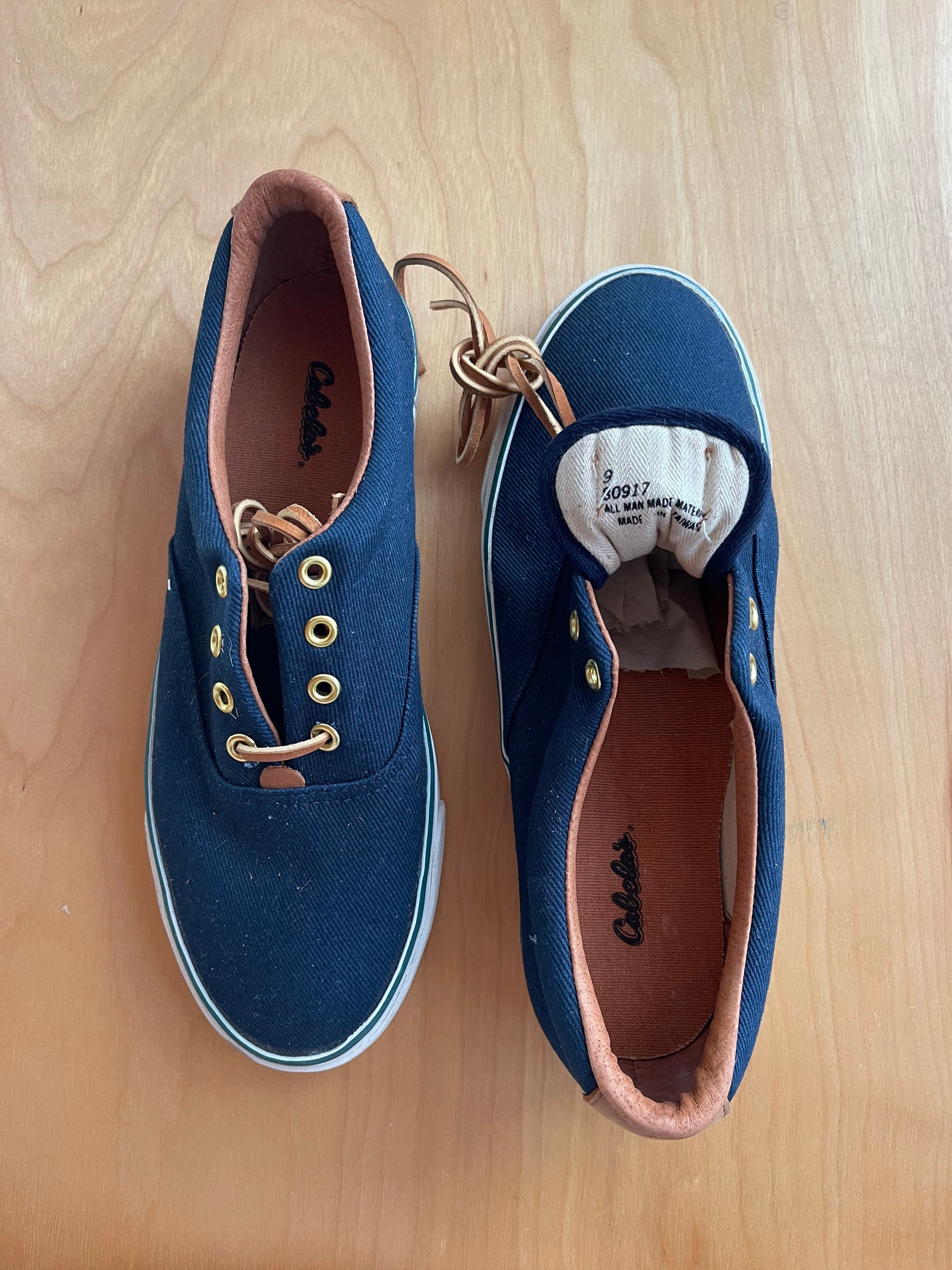 Vintage Cabelas Canvas Shoes - Etsy