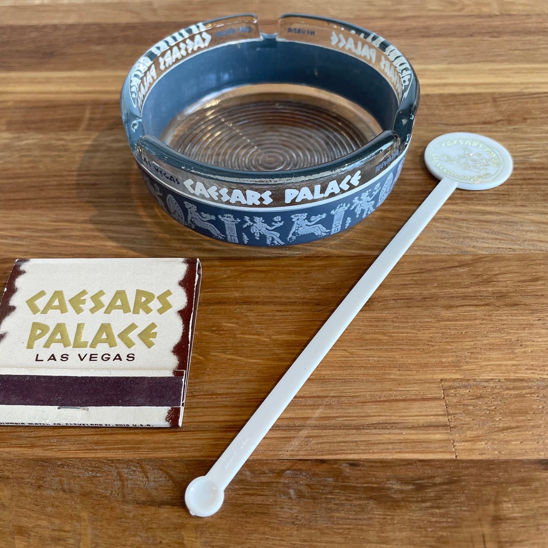Vintage Caesars Palace Las Vegas Souvenir Gift Set Ashtray Etsy