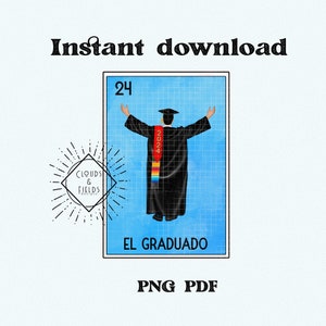 El graduado loteria cards png / loteria png