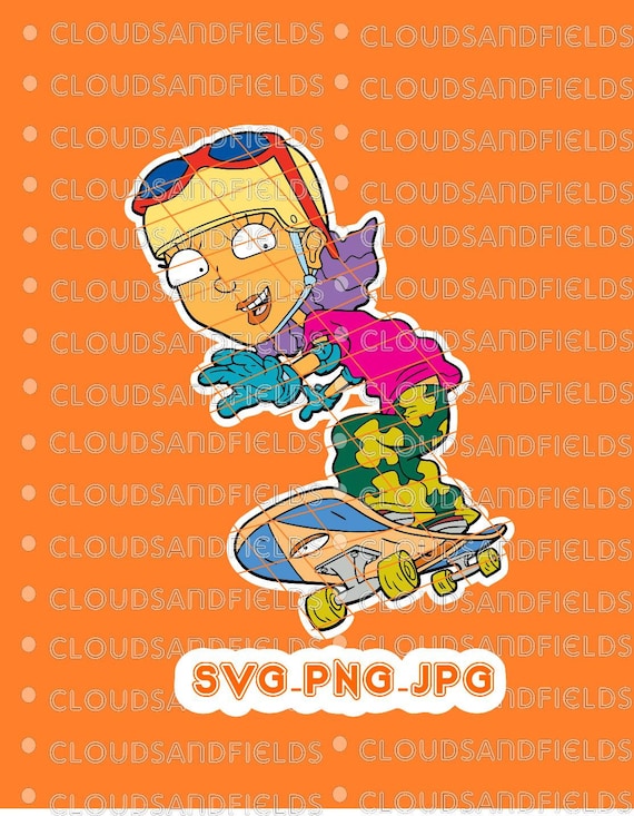 90s Svg/ Reggie Rocket Power Layered Svg | Etsy