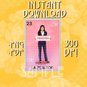 La Realtor png loteria carta