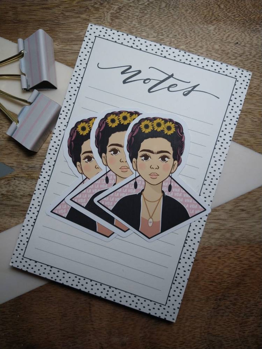 Frida Kahlo Sticker / Viva La Vida Etsy