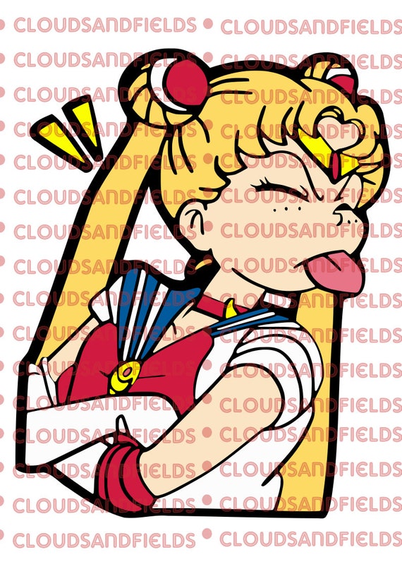 Download Sailor Moon Usagi Svg Colors Etsy