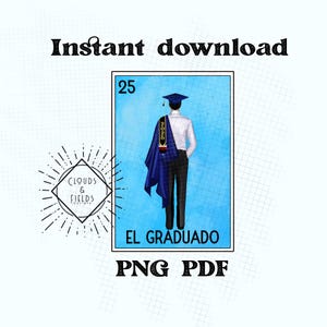 Karta loterii El graduado png