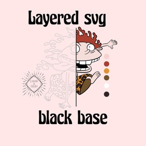 Donnie Thornberry svg colors/ the wild Thornberrys svgs/ Donnie
