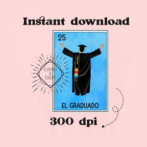 Karta loterii El graduado png
