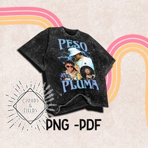 Peso Pluma PNG - Vintage Sublimation (Digital Download)