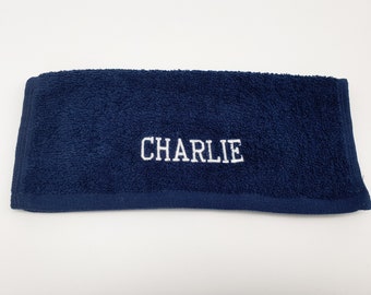 Personalised embroidered towel Gift Name 100% Egyptian Cotton Range 550 GSM Bath