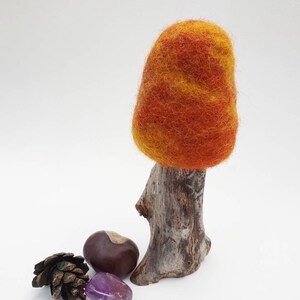 Felt fall trees, fall decor, nature table trees, waldorf trees, autumn trees, toy trees, doll house trees, natural wood toys, nursery decor