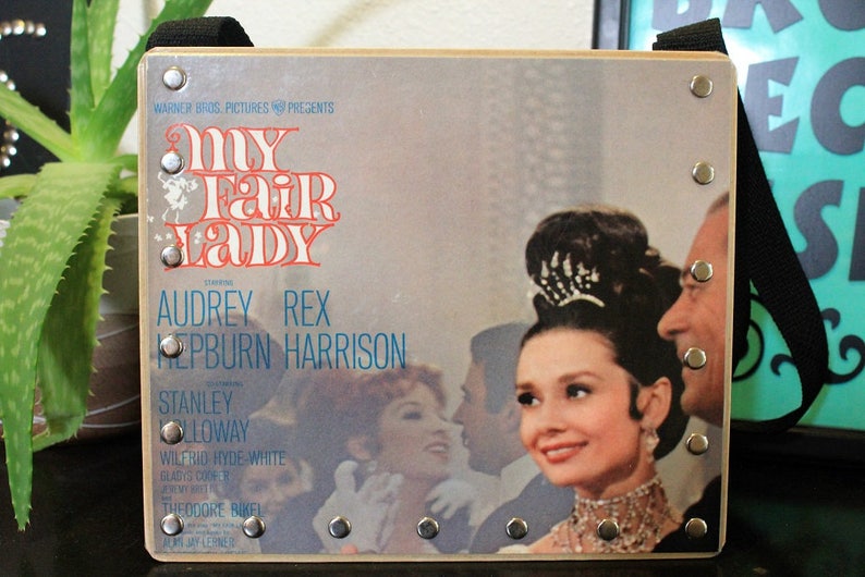 Broken Records Designs My Fair Lady Record Purse Record Handbag Great Gifts Recycled Records Vinyl Purse Vintage Style