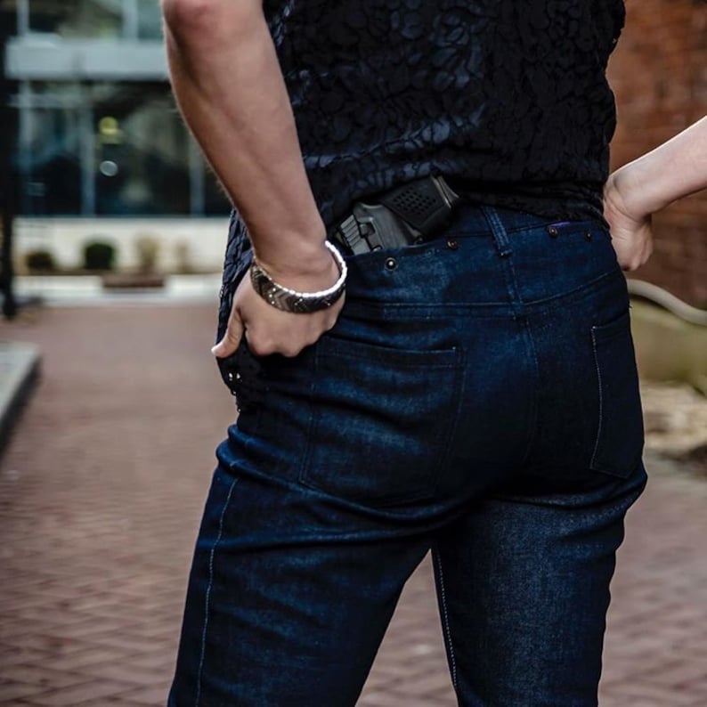 The Skinny Dark Alley Denim Exclusively Designed Concealed Carry Jeans
