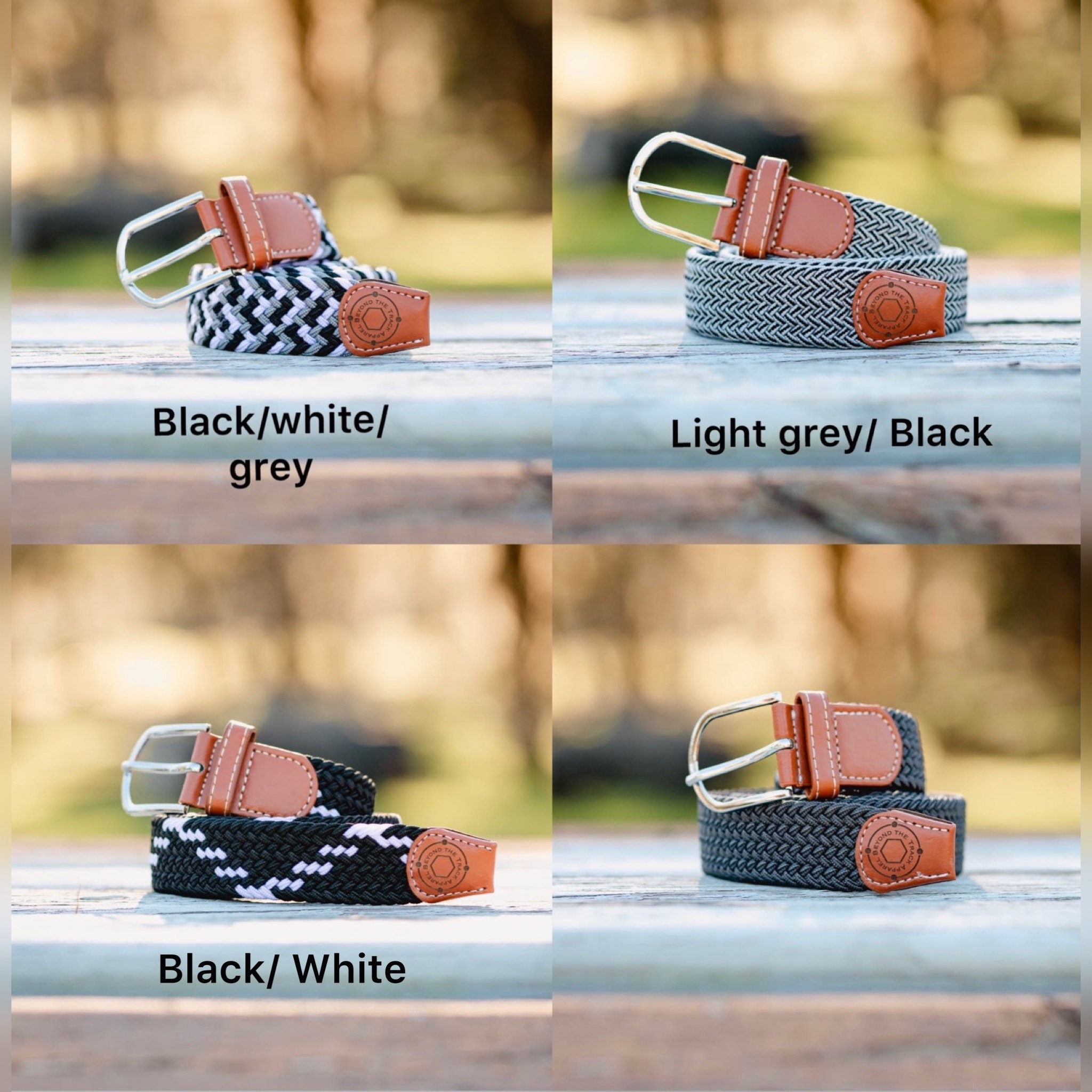 Braided Equestrian Belt Etsy