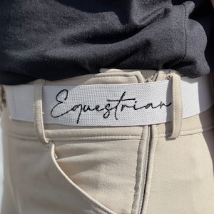 Equestrian belt