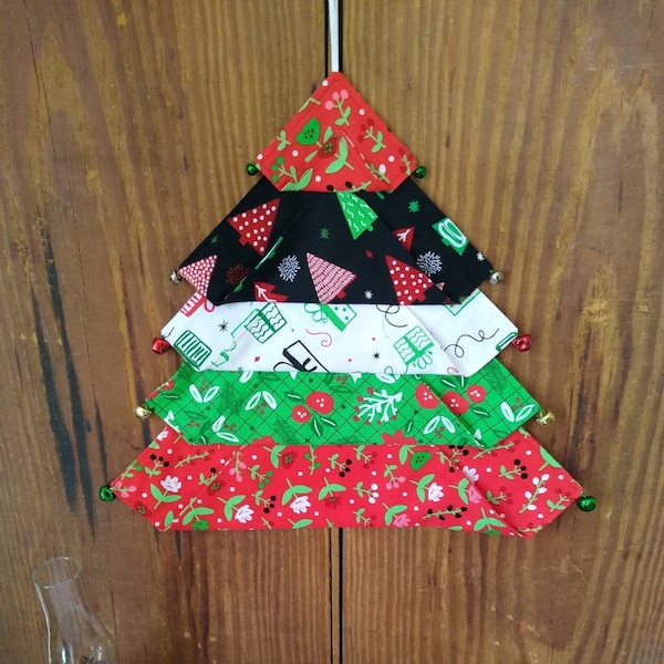 Fabric Tree Ornament - Etsy