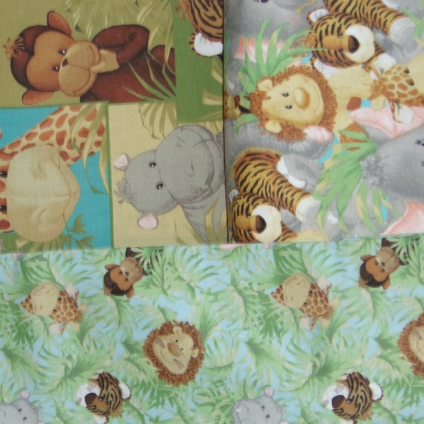 Jungle Print Fabric Etsy