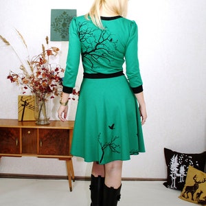 Kleid Greta 3_Baum_smaragd Bild 3