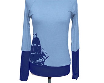 Ship Ahoi maritime sweater 3_blaugrau/dark blue