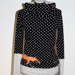 Hooded Sweater-Hoodie_Fuchs_Punkte image 3